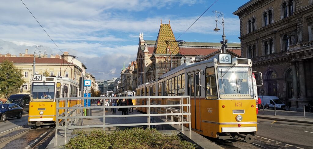 歐洲自助 布達佩斯tram